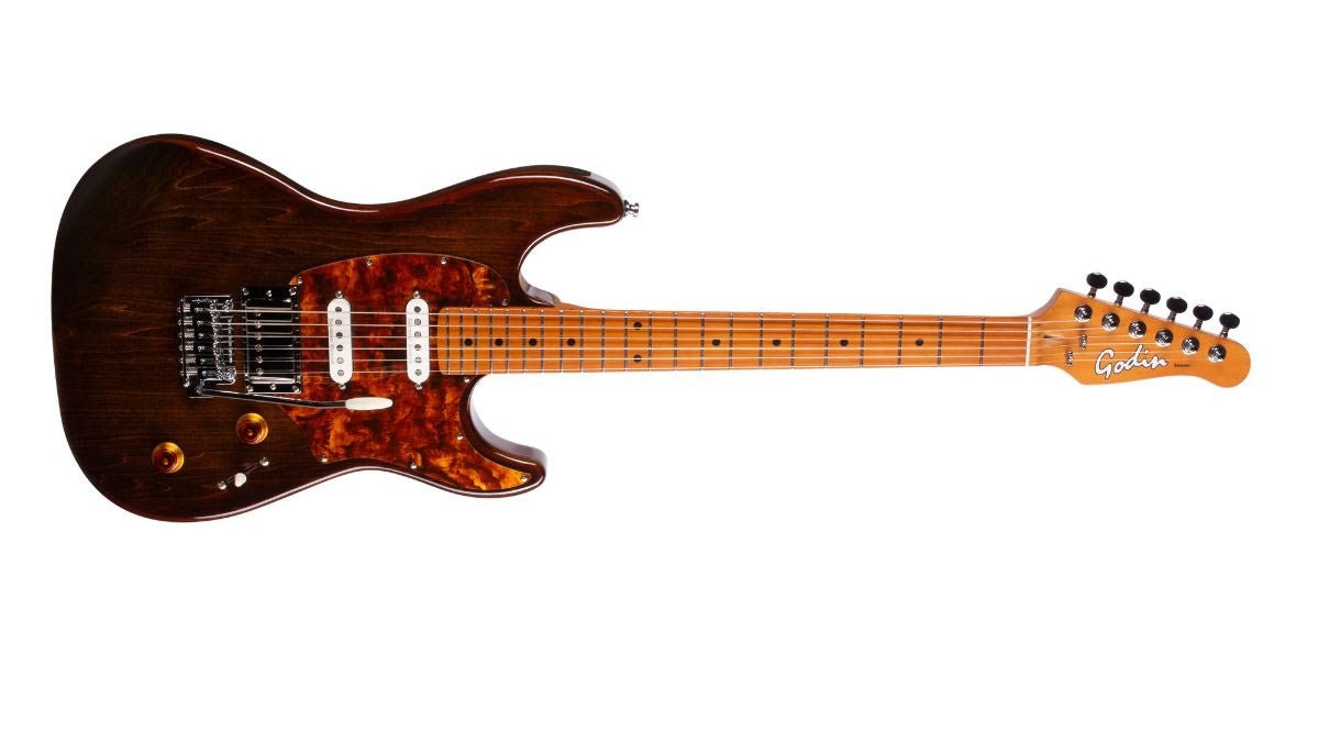 Godin - Session T - Pro LTD Kanyon Burst MN - La Boîte Musicale - Electric Guitars - Godin -