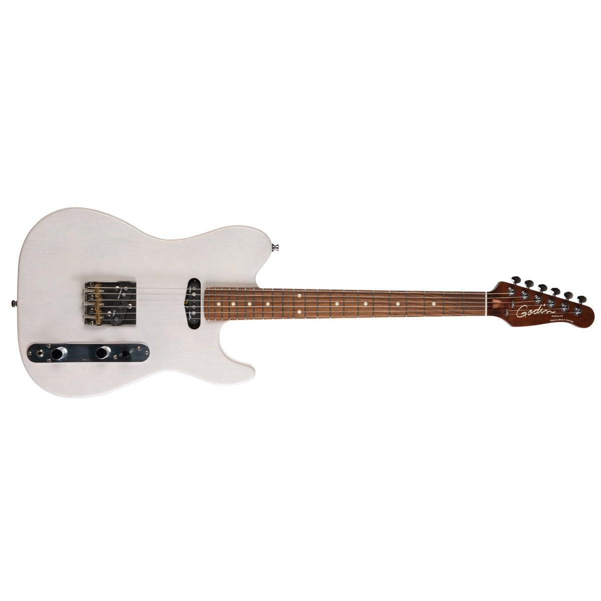 Godin - Stadium HT Trans White RN - La Boîte Musicale - Electric Guitars - Godin -