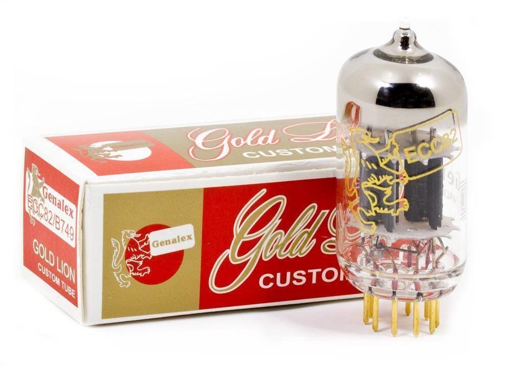 Gold Lion tube 12AU7 - La Boîte Musicale - Tubes - Gold Lion -