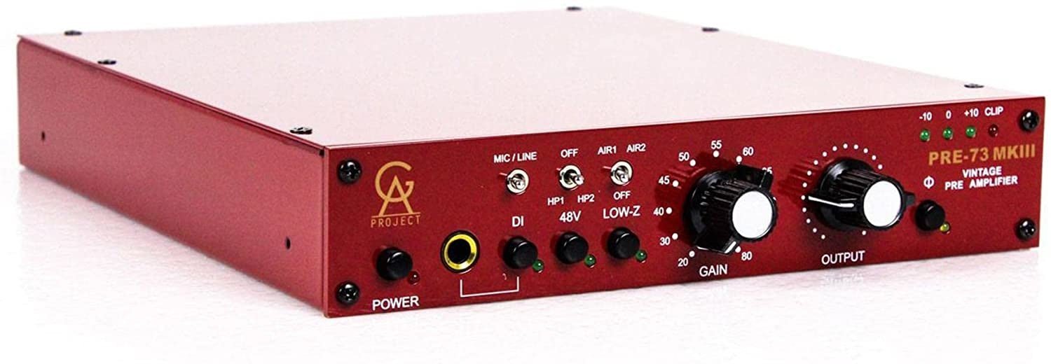 Golden Age Project PRE - 73 MKIII Mic Preamp Single - Channel style 1073 - La Boîte Musicale - Preamps - Golden Age Project -
