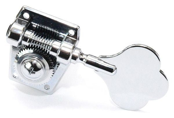Graph Tech Guitar Bass Ratio 4 String - 4 - In - Line Open Back Classic Clover Leaf Button - La Boîte Musicale - Bass Tuning Machines - Graph Tech Guitar -