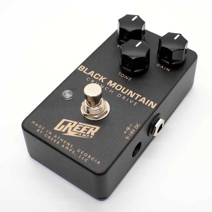 Greer Amps - Black Mountain Crunch Drive - La Boîte Musicale - Overdrive - Greer Amps -