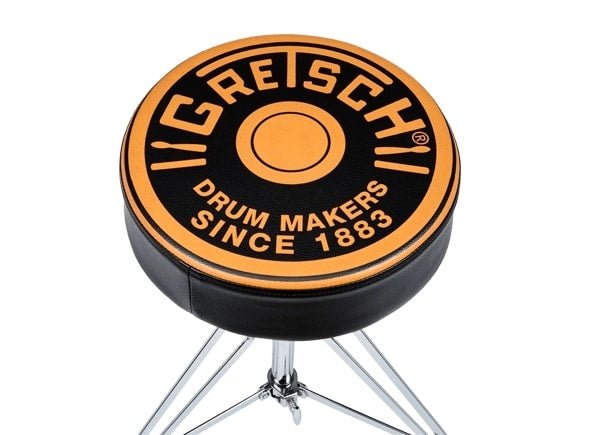 Gretsch Drums - Drum Throne With Round Gretsch Badge Logo - La Boîte Musicale - La Boîte Musicale -