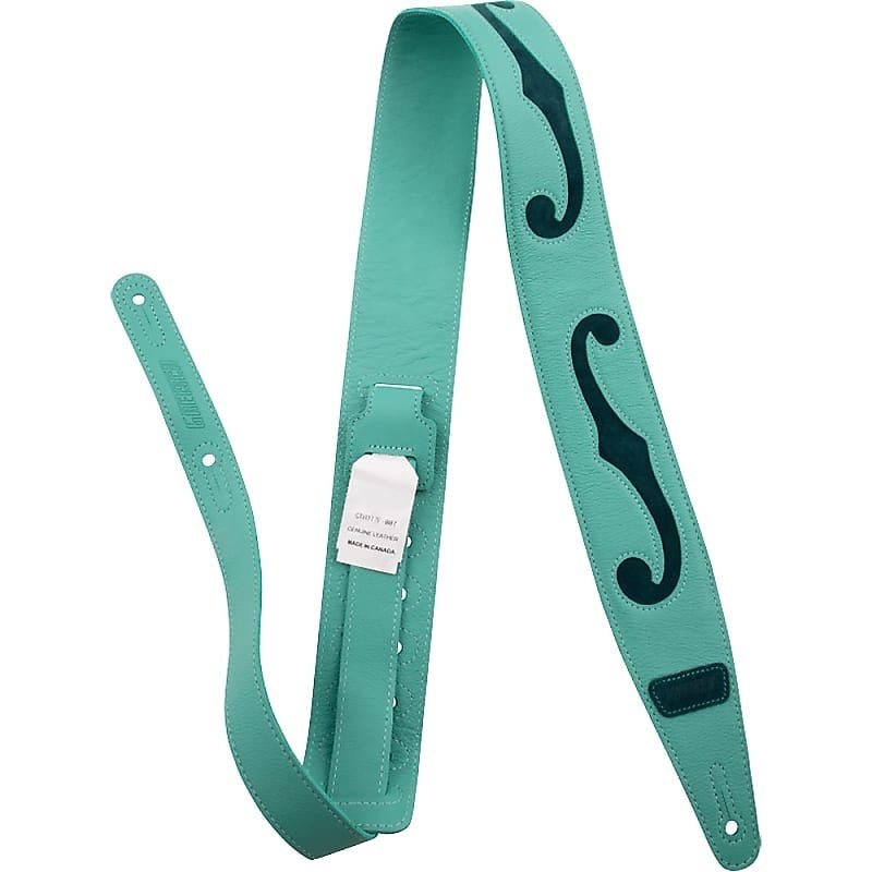 Gretsch - F - Hole Guitar Strap - Blue - La Boîte Musicale - Gretsch -