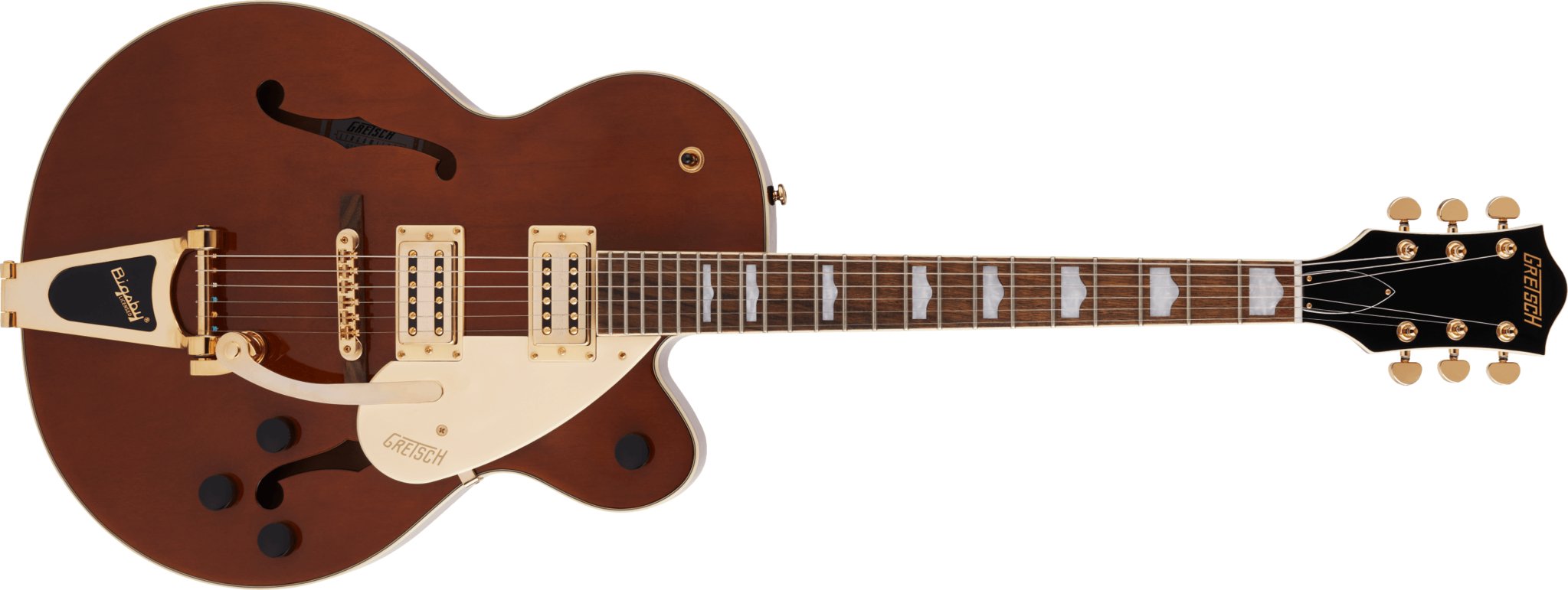 Gretsch G2410tg Streamliner™ Hollow Body Single - Cut with Bigsby® and Gold Hardware - Laurel Fingerboard - Single Barrel - La Boîte Musicale - Electric Guitars - Gretsch -