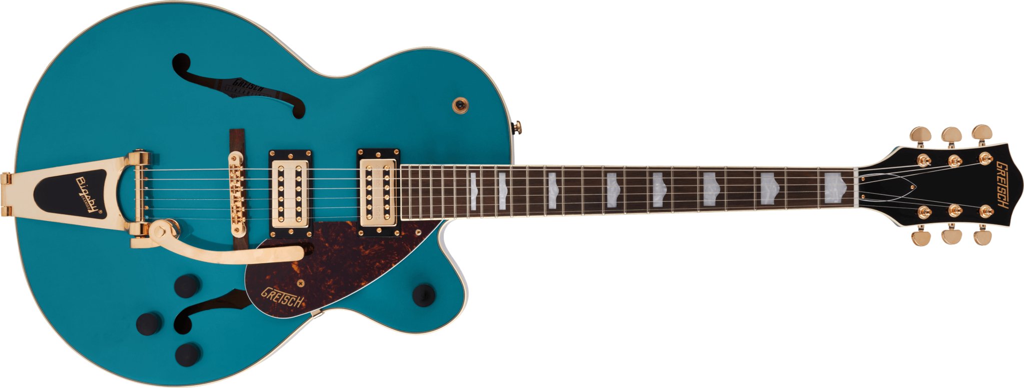 Gretsch G2410TG Streamliner - Ocean Turquoise - La Boîte Musicale - Electric Guitars - Gretsch -