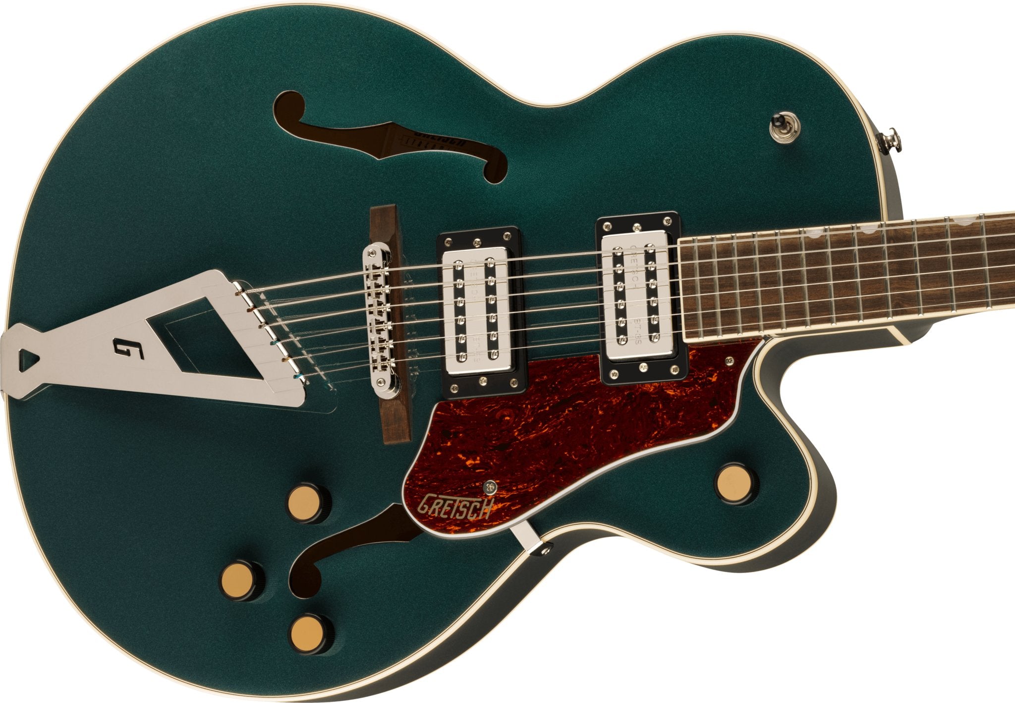 Gretsch - G2420 Streamliner™ Hollow Body with Chromatic II - Laurel Fingerboard - Broad'Tron™ BT - 3S Pickups - Cadillac Green - La Boîte Musicale - La Boîte Musicale -