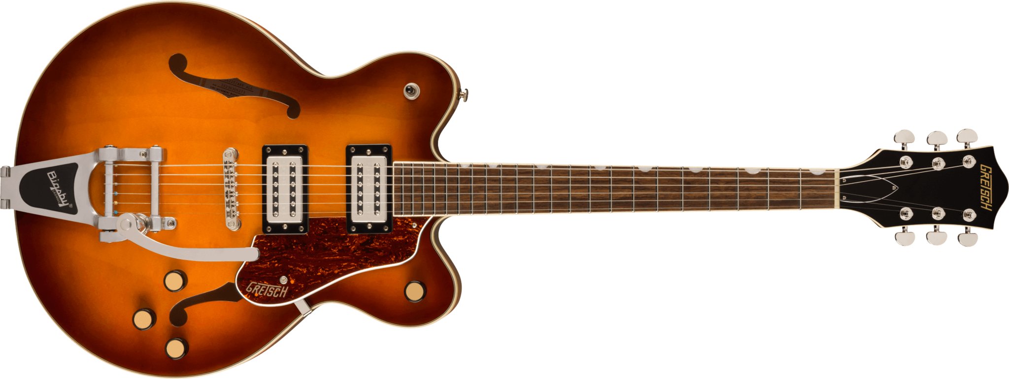 Gretsch - G2622T Streamliner™ Center Block Double - Cut with Bigsby® - Laurel Fingerboard - Broad’Tron™ BT - 3S Pickups - Abbey Ale - La Boîte Musicale - Electric Guitars - Gretsch -