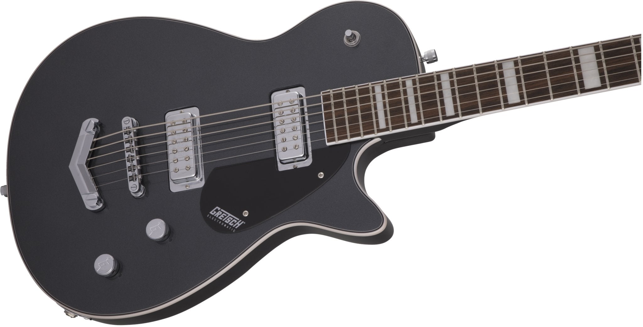 Gretsch G5260 Baritone Electromatic® Jet™ London Grey - La Boîte Musicale - Electric Guitars - Gretsch -