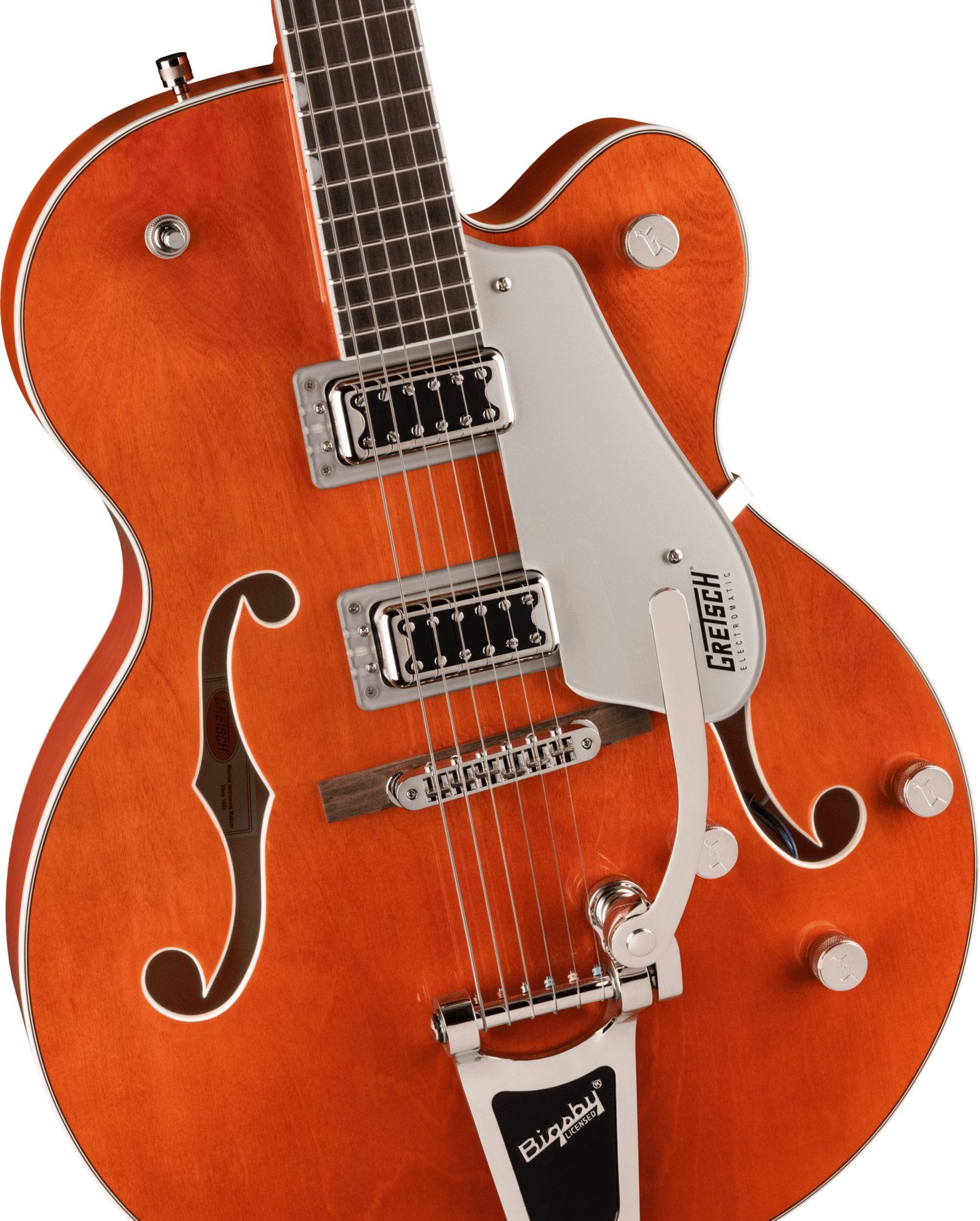 Gretsch - G5420T Electromatic® Classic Hollow Body Single - Cut with Bigsby® - Laurel Fingerboard - Orange Stain - La Boîte Musicale - La Boîte Musicale -
