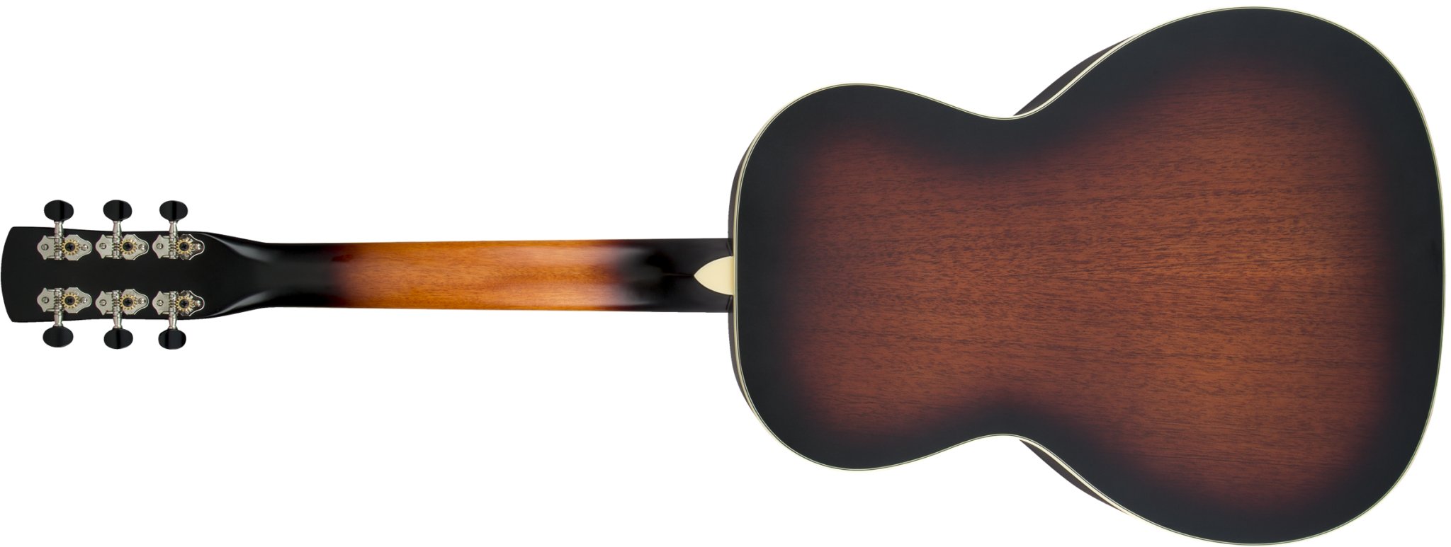 Gretsch - G9240 Alligator™ Round - Neck, Mahogany Body Biscuit Cone Resonator Guitar, 2 - Color Sunburst - La Boîte Musicale - Resonator Guitars - Gretsch -