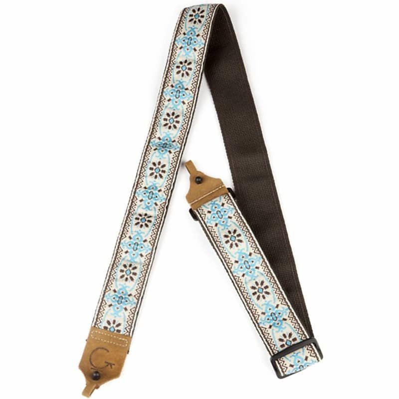 Gretsch - Jacquard B Banjo Strap - Blue 2 - La Boîte Musicale - Gretsch -