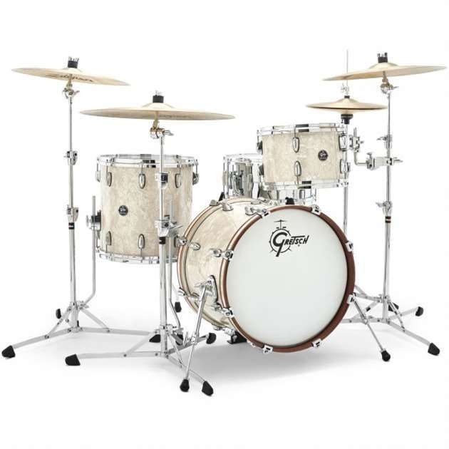 Gretsch - Renown 3 pieces shell pack - Vintage pearl - La Boîte Musicale - Acoustic Drum - Gretsch Drums -