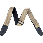 Gretsch - Strap with White Logos - Gold - La Boîte Musicale - Gretsch -