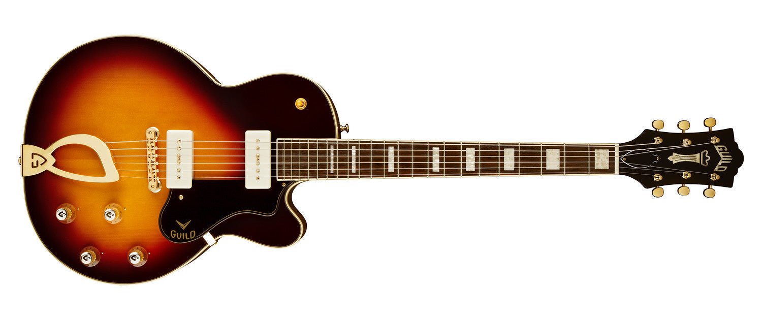 Guild - M - 75 Aristocrat Antique Burst - La Boîte Musicale - Electric Guitars - Guild -