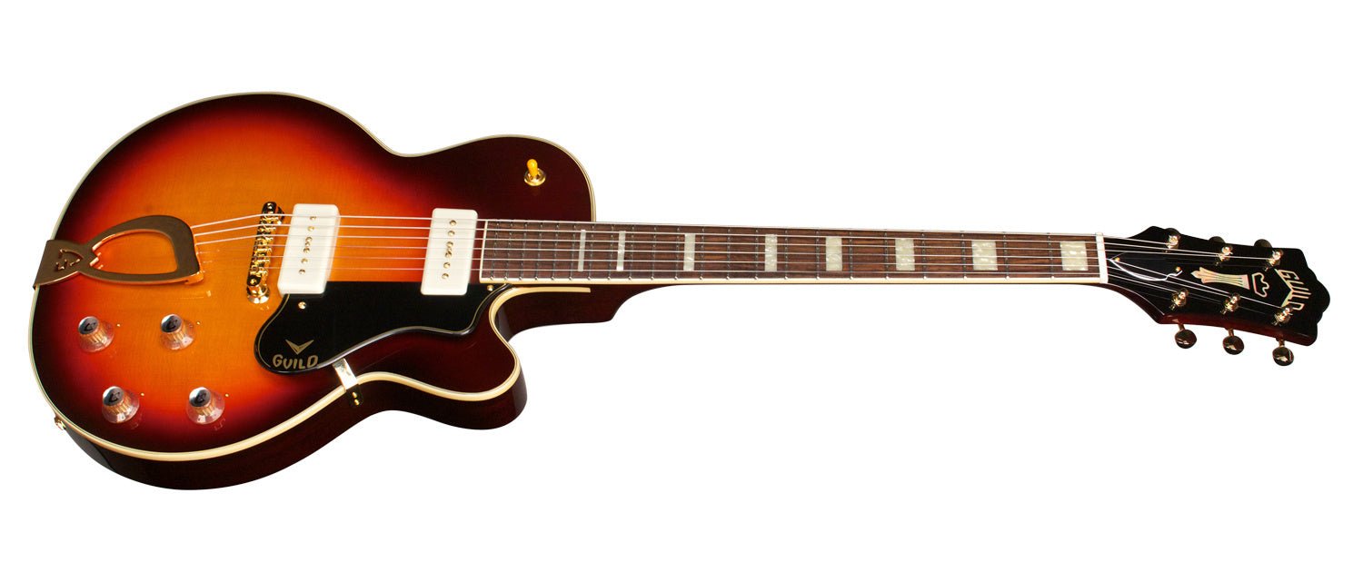Guild - M - 75 Aristocrat Antique Burst - La Boîte Musicale - Electric Guitars - Guild -