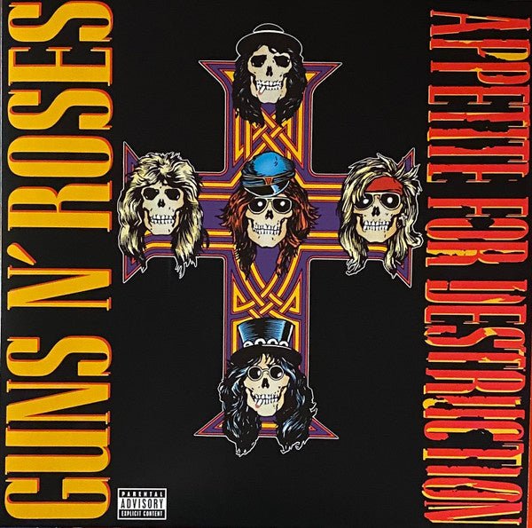 Guns N' Roses - Appetite For Destruction - La Boîte Musicale - Vinyl Records - Vinyl Records -