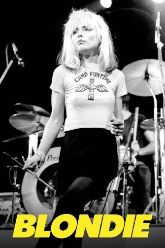 Hal - Leonard - Blondie Wall Poster 24 inches x 36 inches - La Boîte Musicale - Hal Leonard -