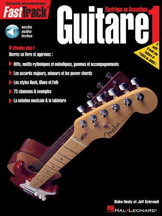 Hal Leonard - FastTrack Guitare 1 French Edition - La Boîte Musicale - Hal Leonard -