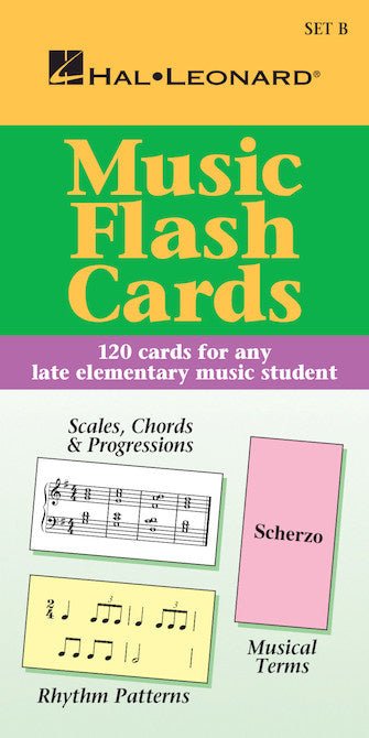 Hal Leonard - Music Flash Cards Set B - Student Piano Library - La Boîte Musicale - Hal Leonard -