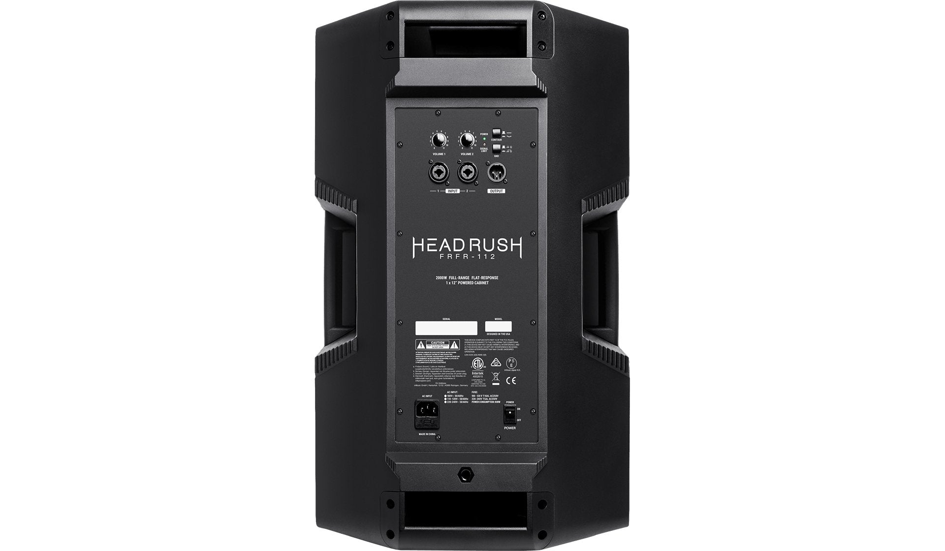 HEADRUSH - FRFR - 112 Powered Guitar Speaker Cabinet - La Boîte Musicale - Electric Guitar Amplifier - Headrush -