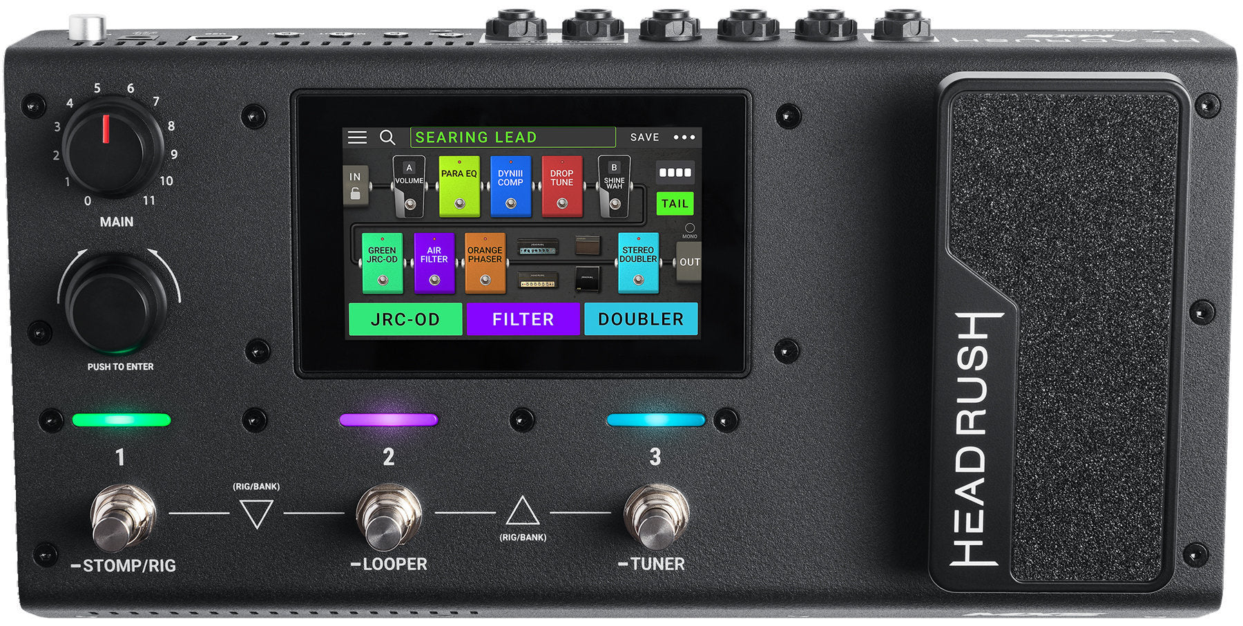 HeadRush MX5 Multi - effects pedal - La Boîte Musicale - Multi Effects - Headrush -