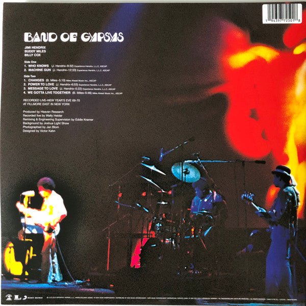 Hendrix - Band Of Gypsys LP 50th Ann. Ed. Red Vinyl - La Boîte Musicale - Vinyl Records - Vinyl Records -