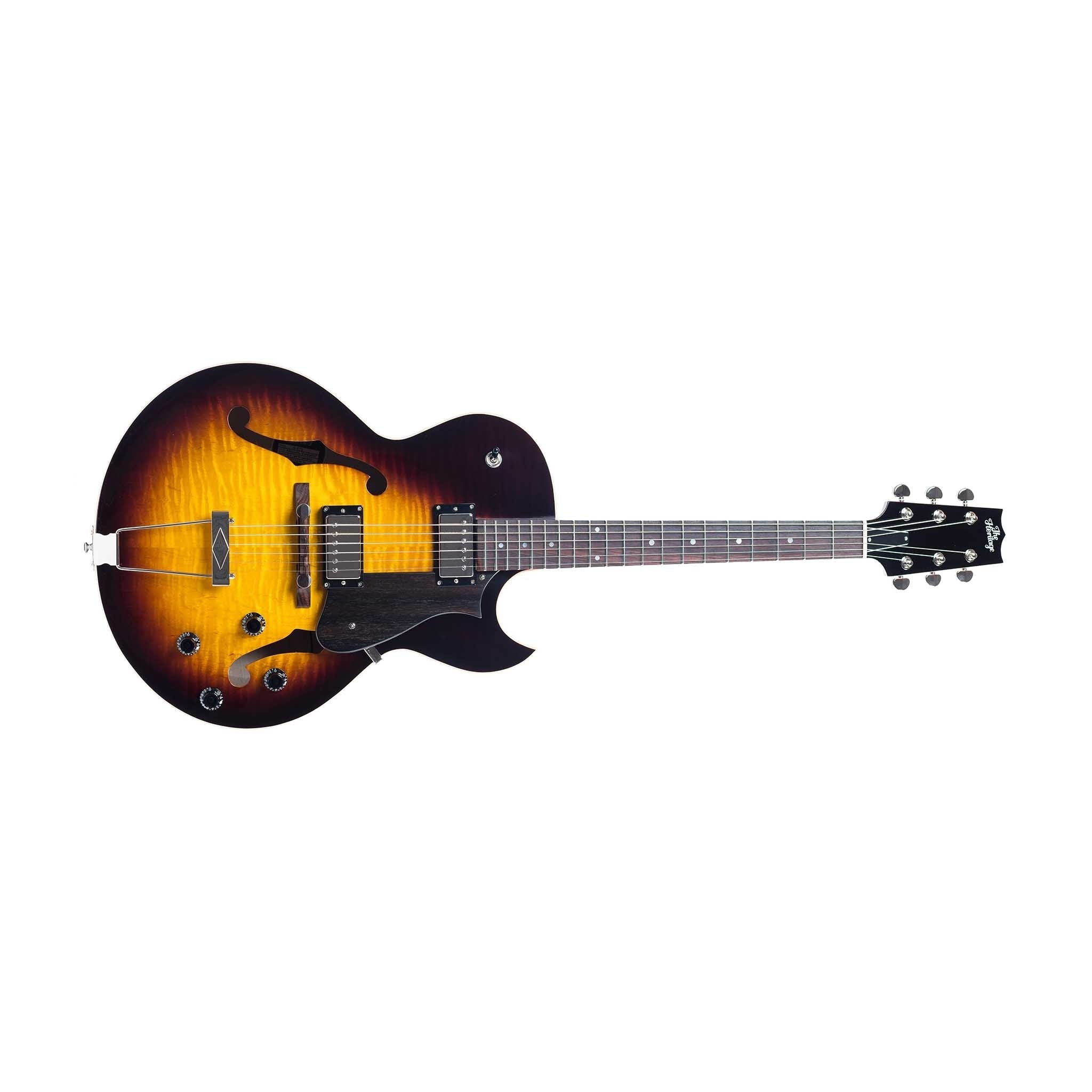 Heritage - Standard H - 575 Hollow Electric Guitar with Case - Original Sunburst - La Boîte Musicale - Electric Guitars - Heritage -