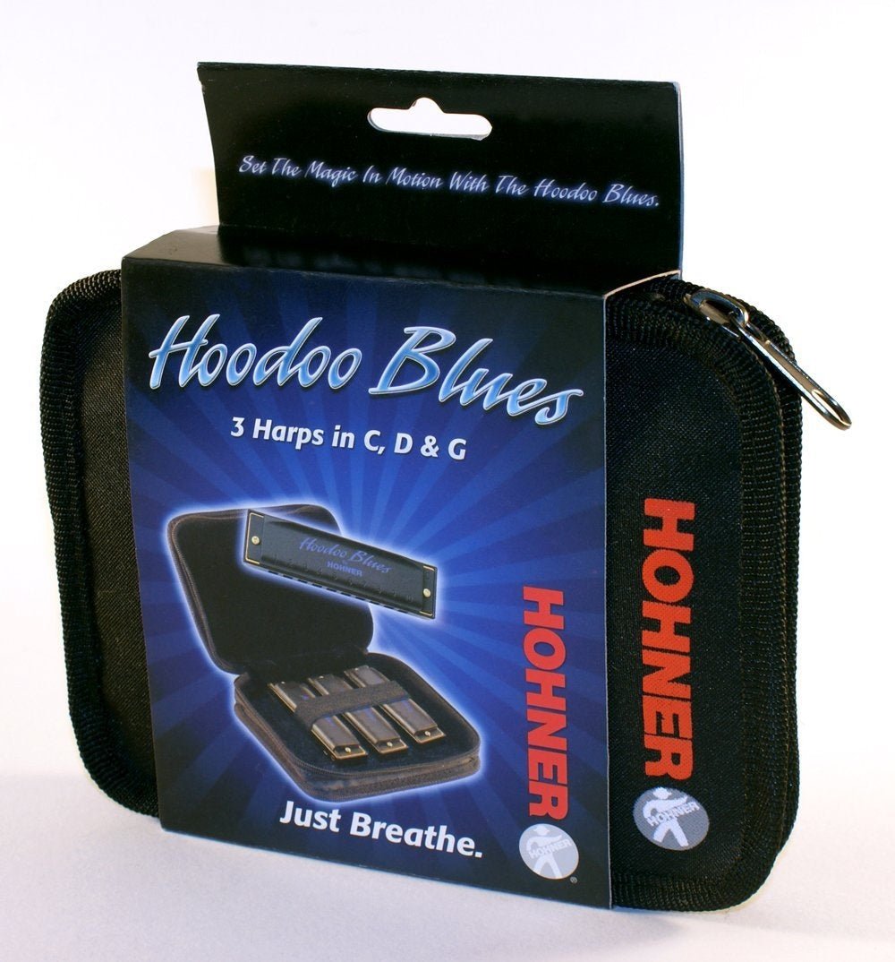 Hohner - HooDoo Blues Harmonica - Key of C - D and G - La Boîte Musicale - Hohner -