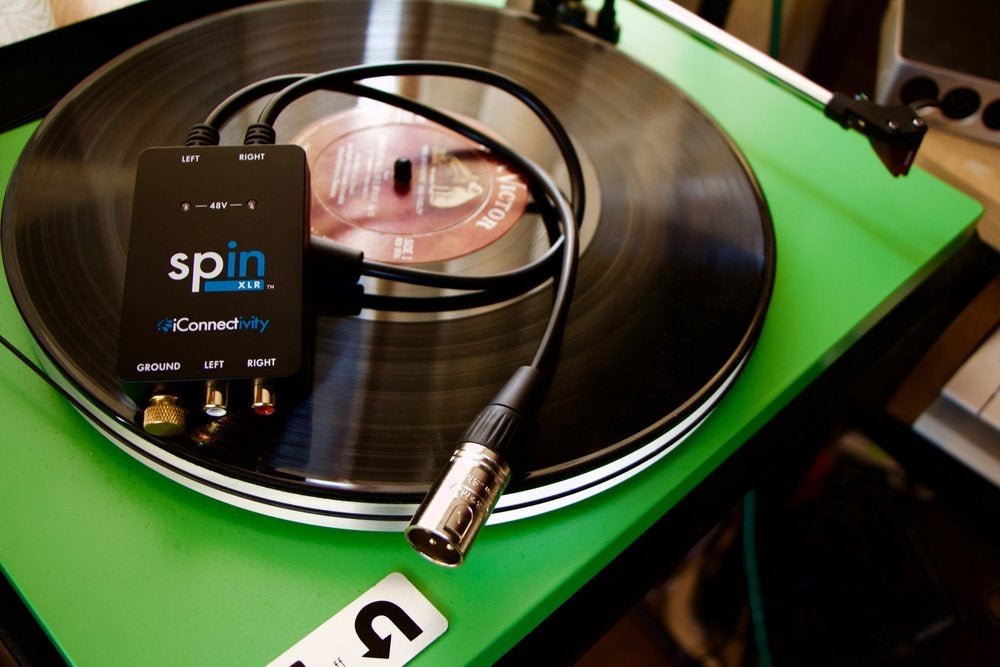 IConnectivity - Hifi Phono preamp studio Spin XLR à RCA - La Boîte Musicale - Turntable Accessories - La Boîte Musicale -