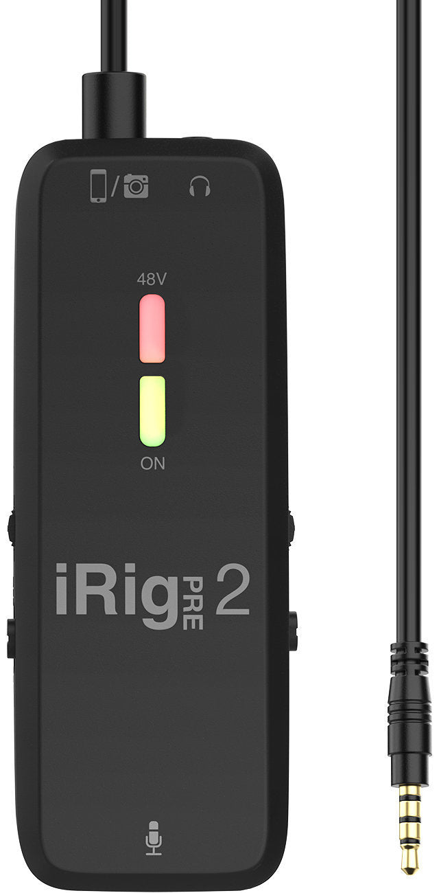 IK Multimedia iRig Pre2 - La Boîte Musicale - Interfaces - Ik Multimedia -