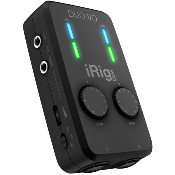 Ik multimedia IRIG pro Duo I/O mobile interface - La Boîte Musicale - Ik Multimedia -