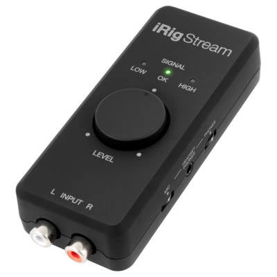 Ik multimedia iRig stream Streaming audio interface - La Boîte Musicale - Interfaces - Ik Multimedia -