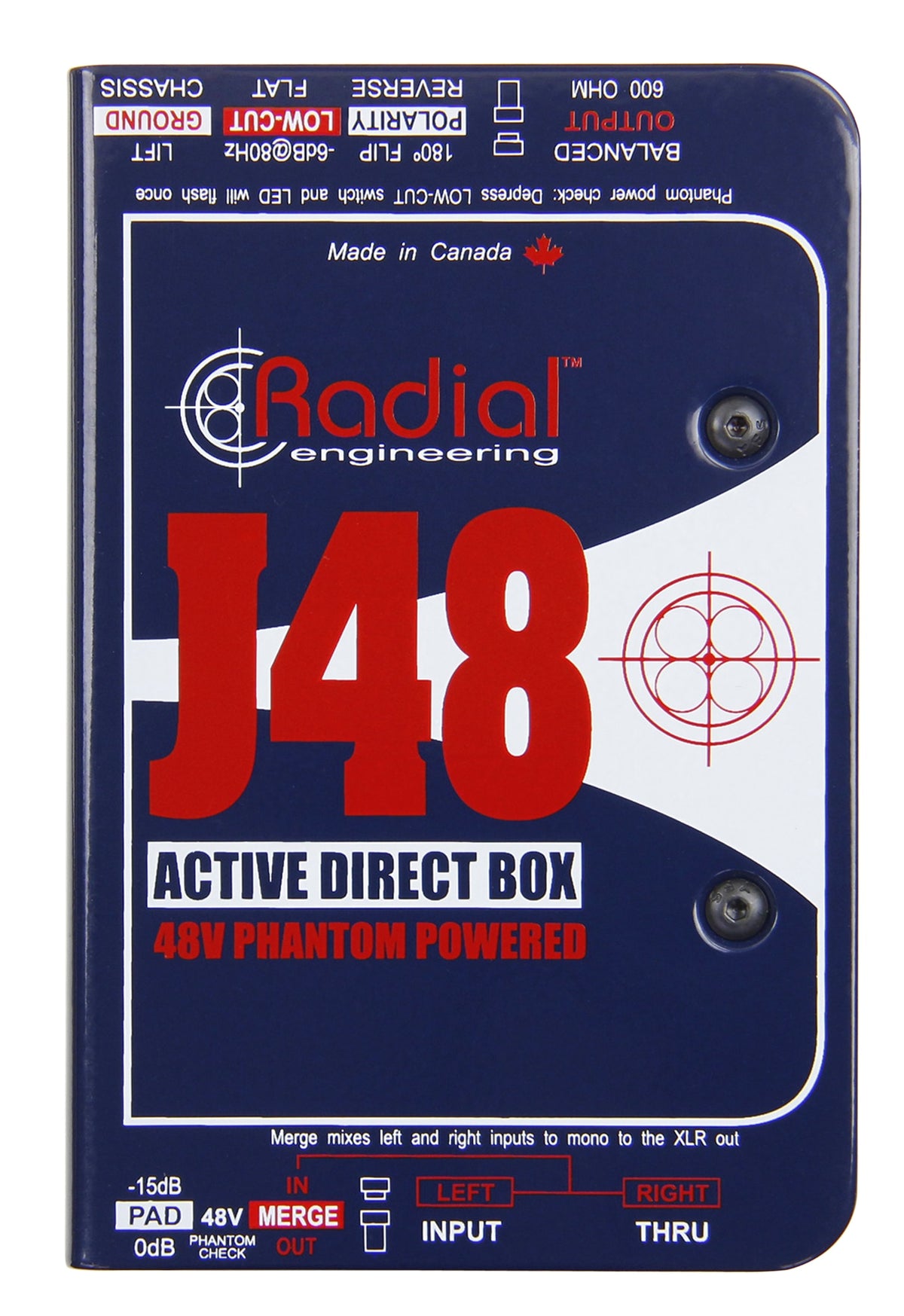 Radial J48 - Premium Active DI - product view 1