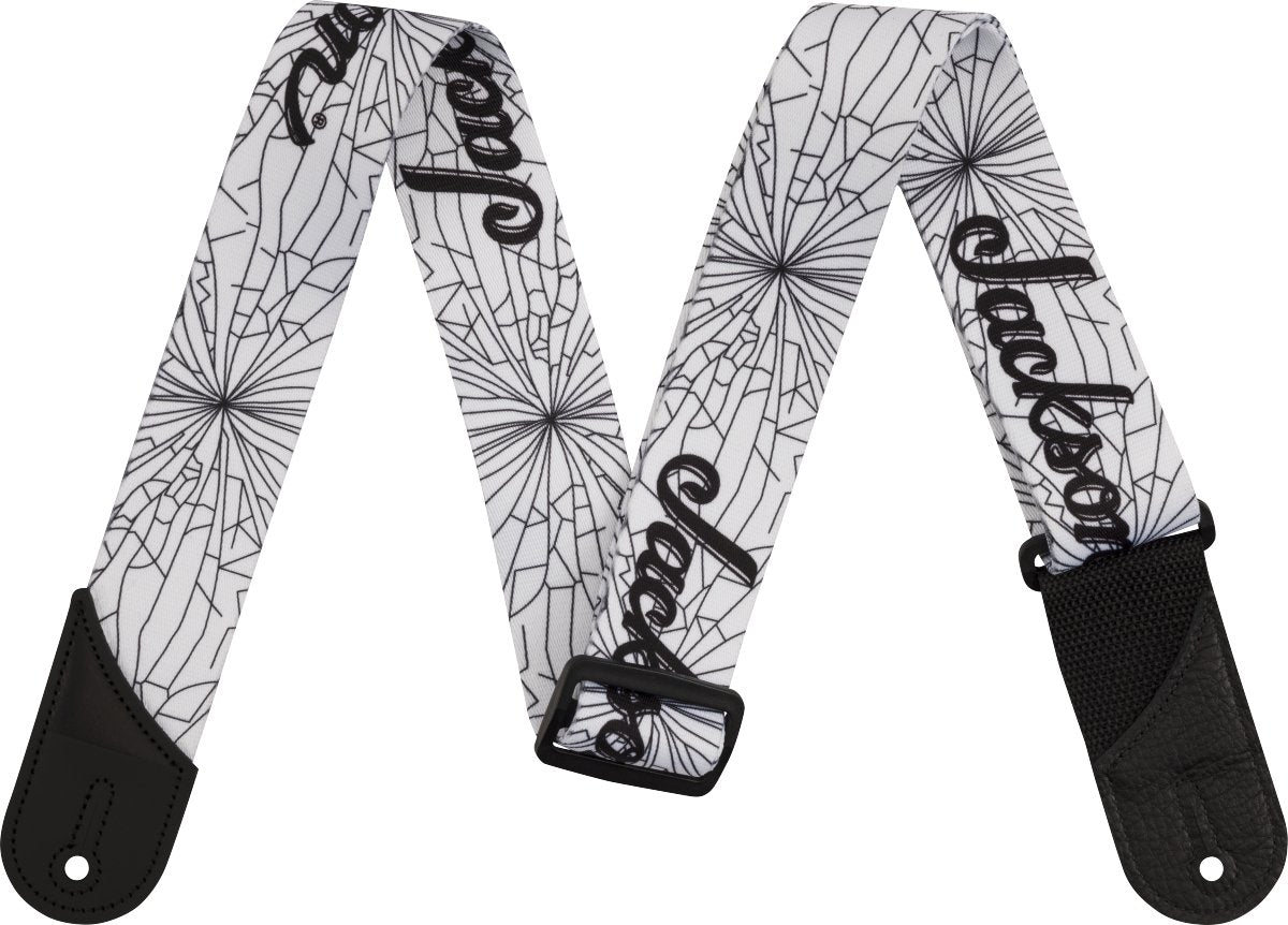 Jackson - Cracked Mirror Straps, White - La Boîte Musicale - Accessories - Jackson -