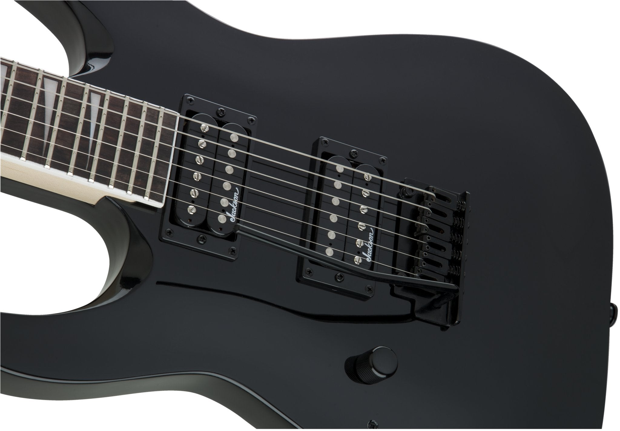 Jackson - JS Series Dinky® Arch Top JS22 DKA LH - Amaranth Fingerboard - Gloss Black - La Boîte Musicale - Electric Guitars - Jackson -