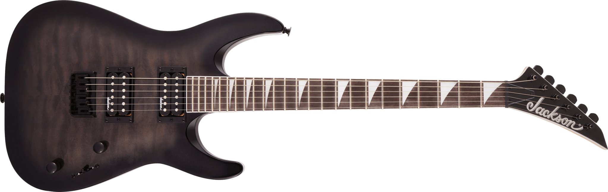 Jackson - JS Series Dinky® Arch Top JS32Q DKA HT - Amaranth Fingerboard - Transparent Black Burst - La Boîte Musicale - Electric Guitars - Jackson -