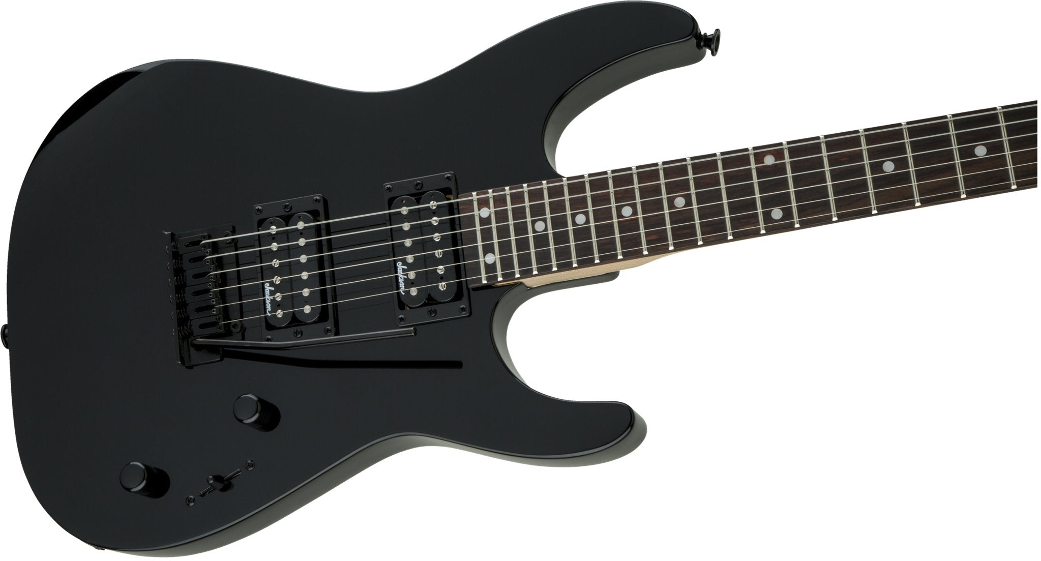 Jackson - JS Series Dinky® JS12 - Amaranth Fingerboard - Gloss Black - La Boîte Musicale - Electric Guitars - Jackson -