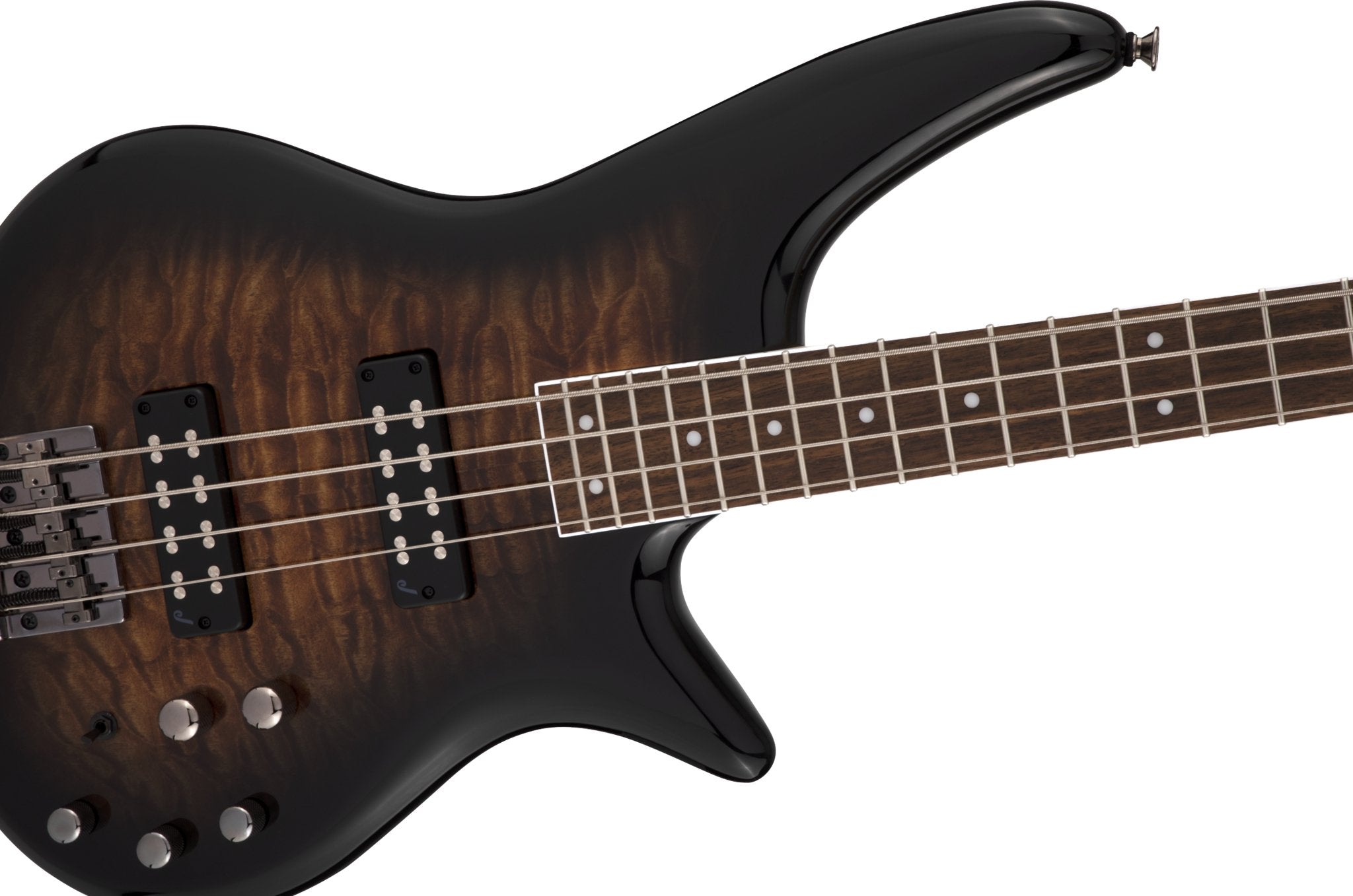 Jackson - JS Series Spectra Bass JS3Q - Laurel Fingerboard - Dark Sunburst - La Boîte Musicale - Jackson -