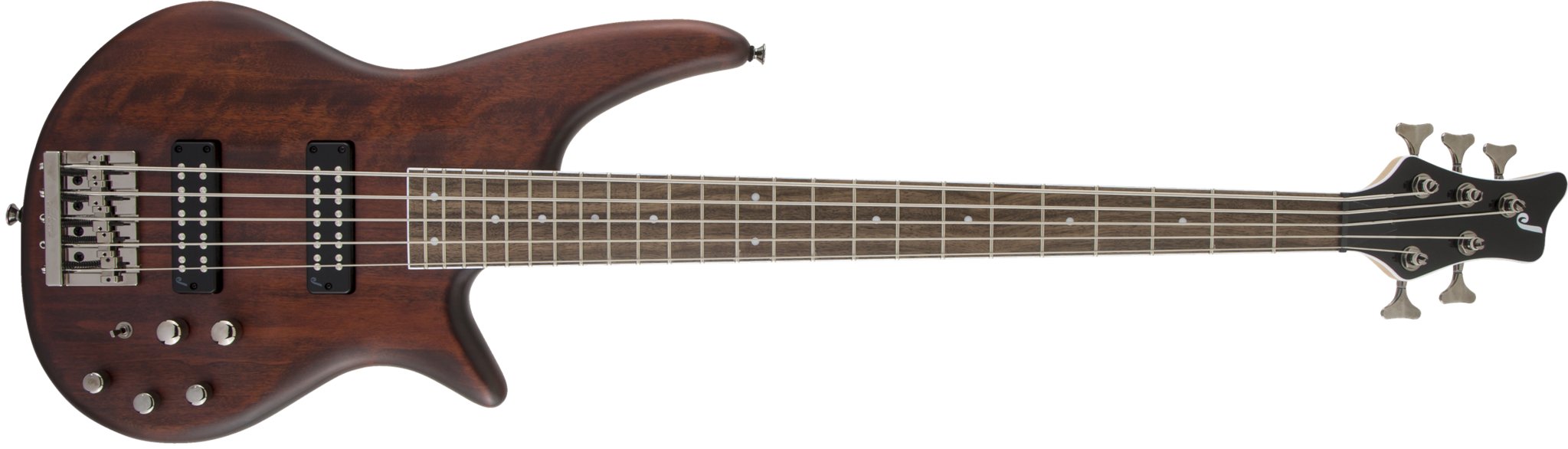 Jackson - JS Series Spectra Bass JS3V - Laurel Fingerboard - Walnut Stain - La Boîte Musicale - La Boîte Musicale -