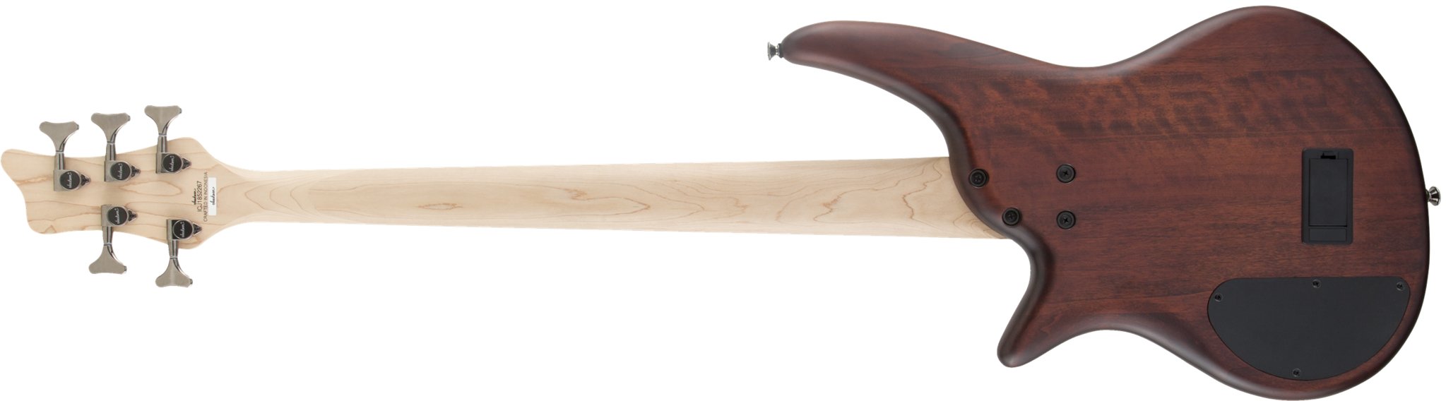 Jackson - JS Series Spectra Bass JS3V - Laurel Fingerboard - Walnut Stain - La Boîte Musicale - La Boîte Musicale -