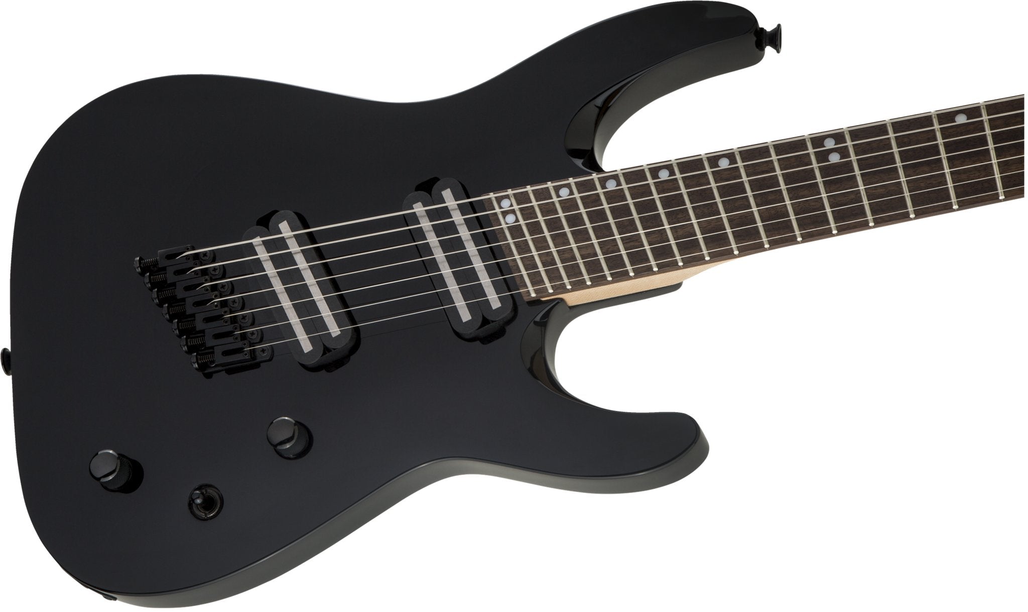 Jackson - X Series Dinky® Arch Top DKAF7 MS - Laurel Fingerboard - Multi - Scale - Gloss Black - La Boîte Musicale - Electric Guitars - Jackson -