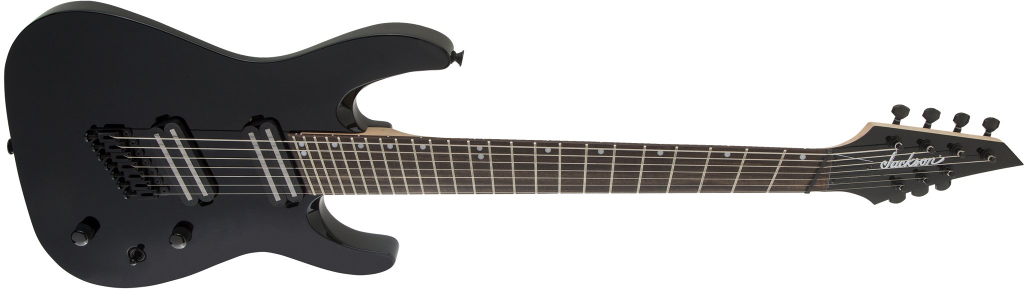 Jackson - X Series Dinky® Arch Top DKAF7 MS - Laurel Fingerboard - Multi - Scale - Gloss Black - La Boîte Musicale - Electric Guitars - Jackson -