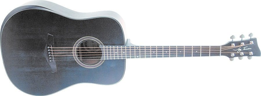 Jay Turser - Dreadnought Guitar with Beveled Edge / Black - La Boîte Musicale - Acoustic Guitars - Jay Turser -