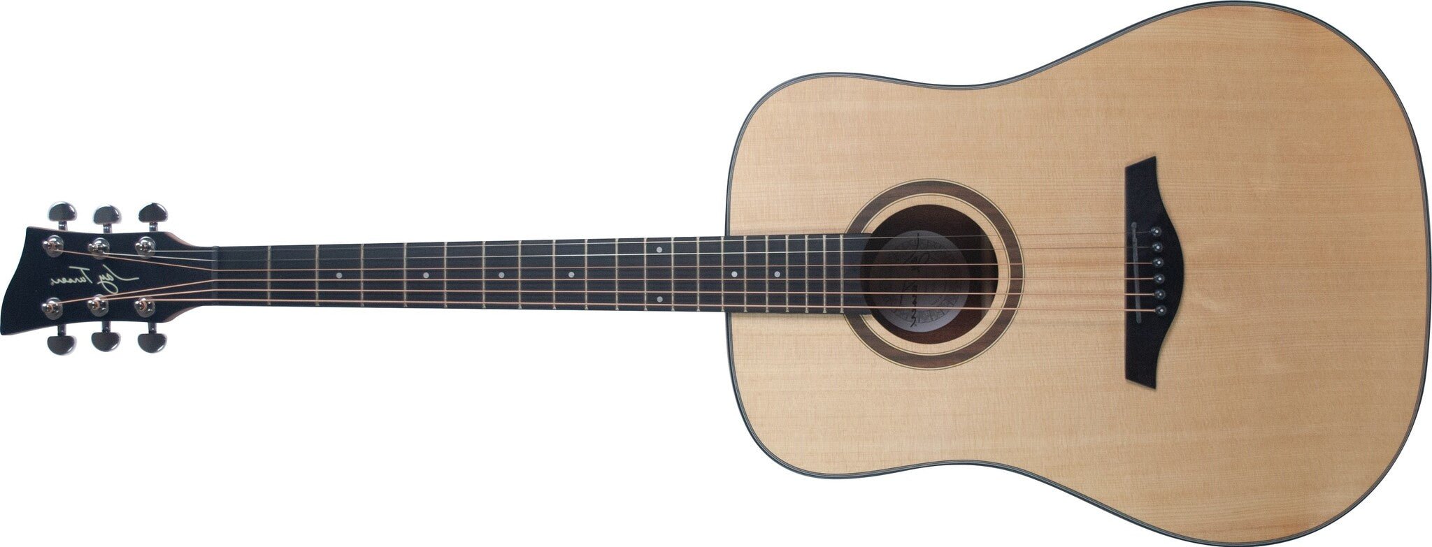 Jay Turser Left Handed Dreadnought Acoustic Guitar - Natural - La Boîte Musicale - Acoustic Guitars - Jay Turser -