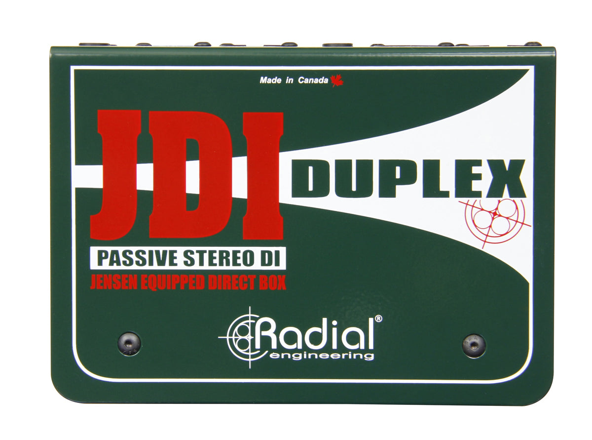 Radial Duplex - Premium Stereo Passive DI - product view 1