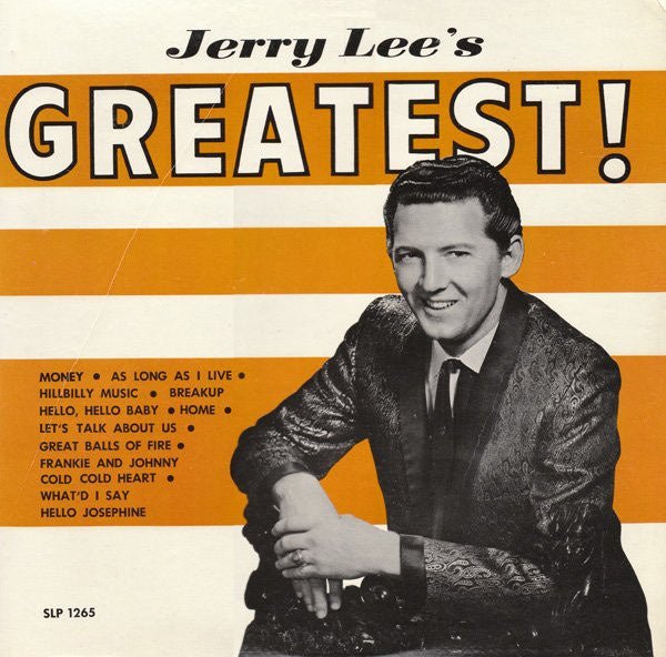 Jerry Lee Lewis - Greatest! LP - La Boîte Musicale - Vinyl Records - Vinyl Records -