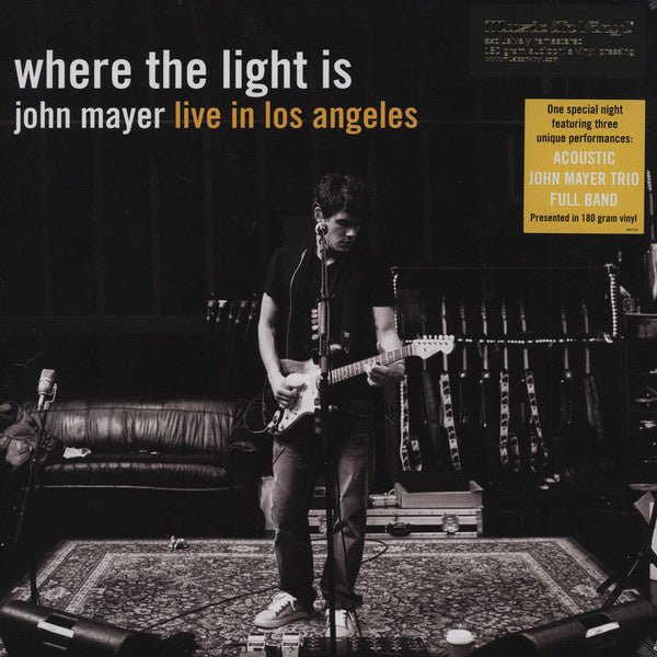 John Mayer - Where The Light Is - Live in LA - La Boîte Musicale - Vinyl Records - Vinyl Records -