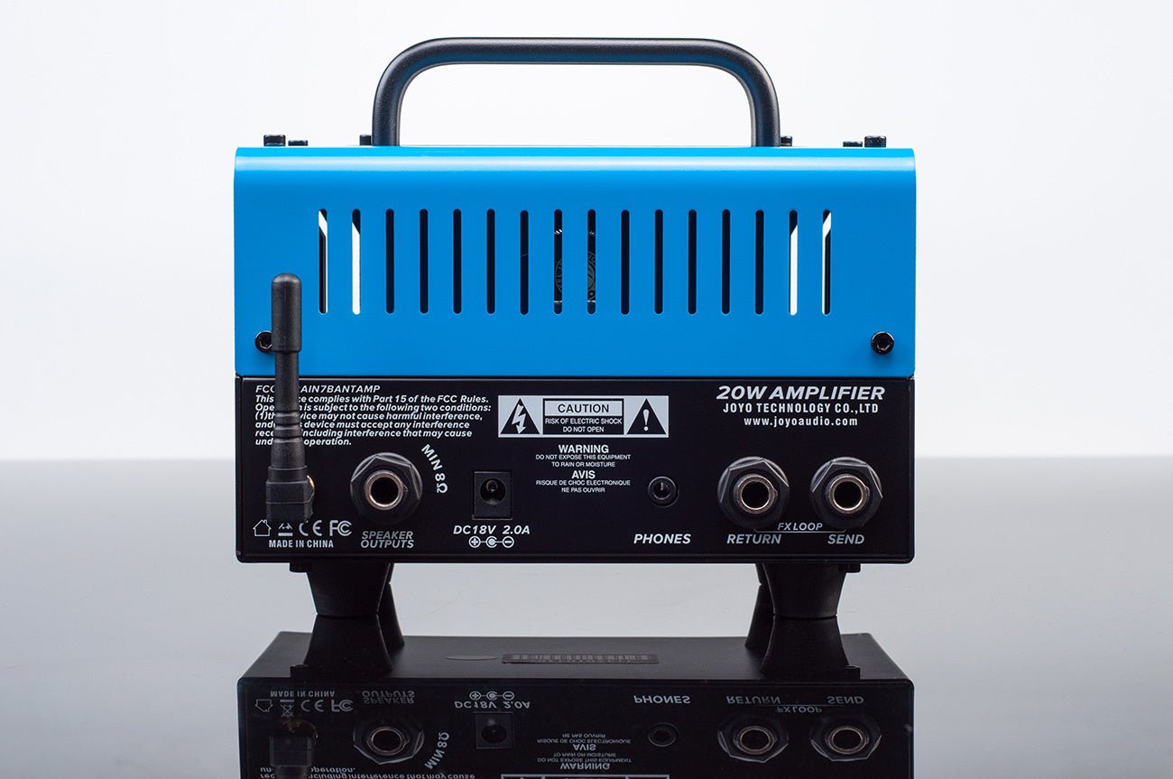 Joyo Technologies - BLUEJAY 20 Watt Mini Tube Head New banTamp Series - La Boîte Musicale - Electric Guitar Amplifier - La Boîte Musicale -