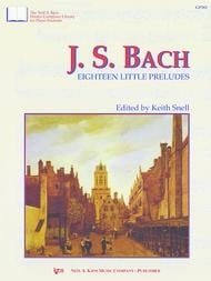 J.S. Bach - Eighteen Little Preludes Book - La Boîte Musicale - La Boîte Musicale -